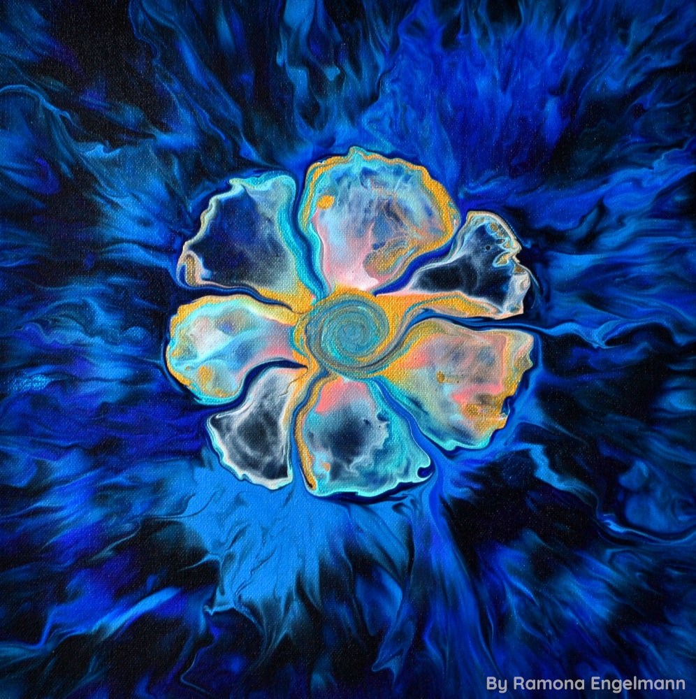 Kunstwerk Flower of the Soul Komplettansicht