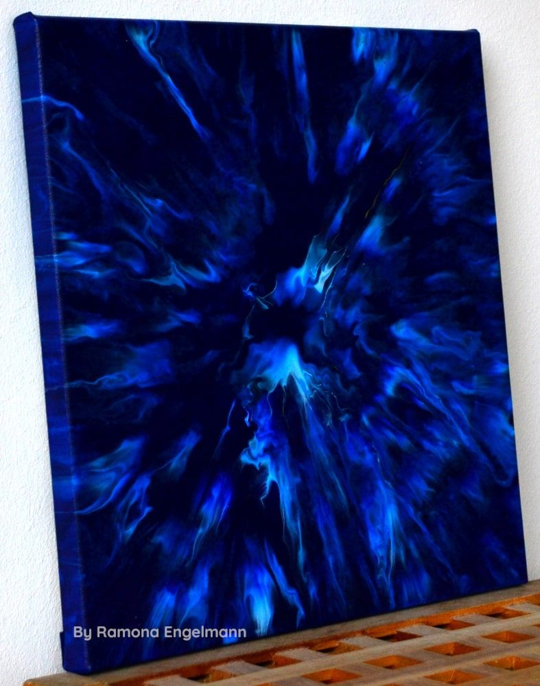 Kunstwerk Flying Soul Ansicht Seite