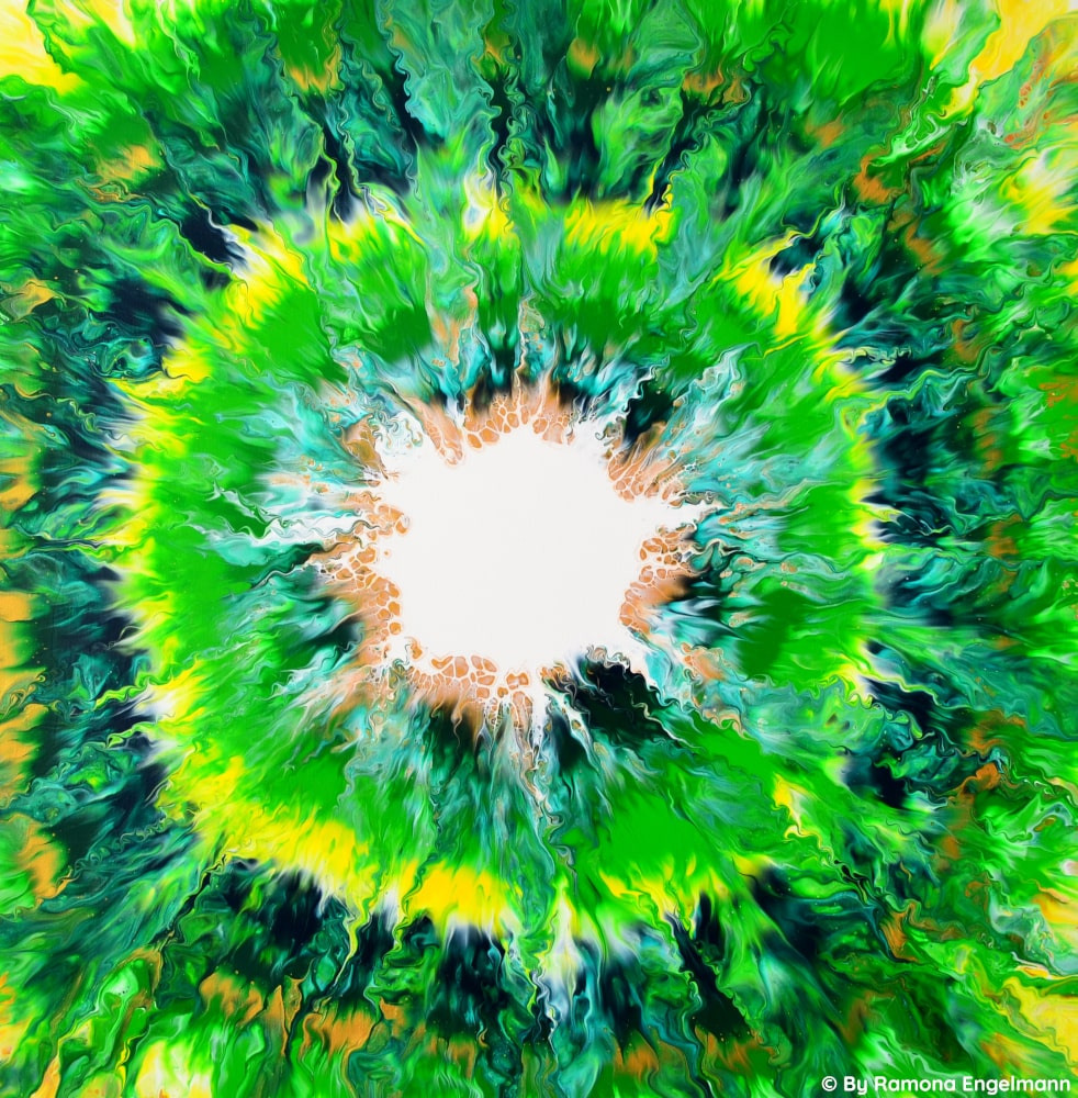 Kunstwerk Power of Positivity Komplettansicht