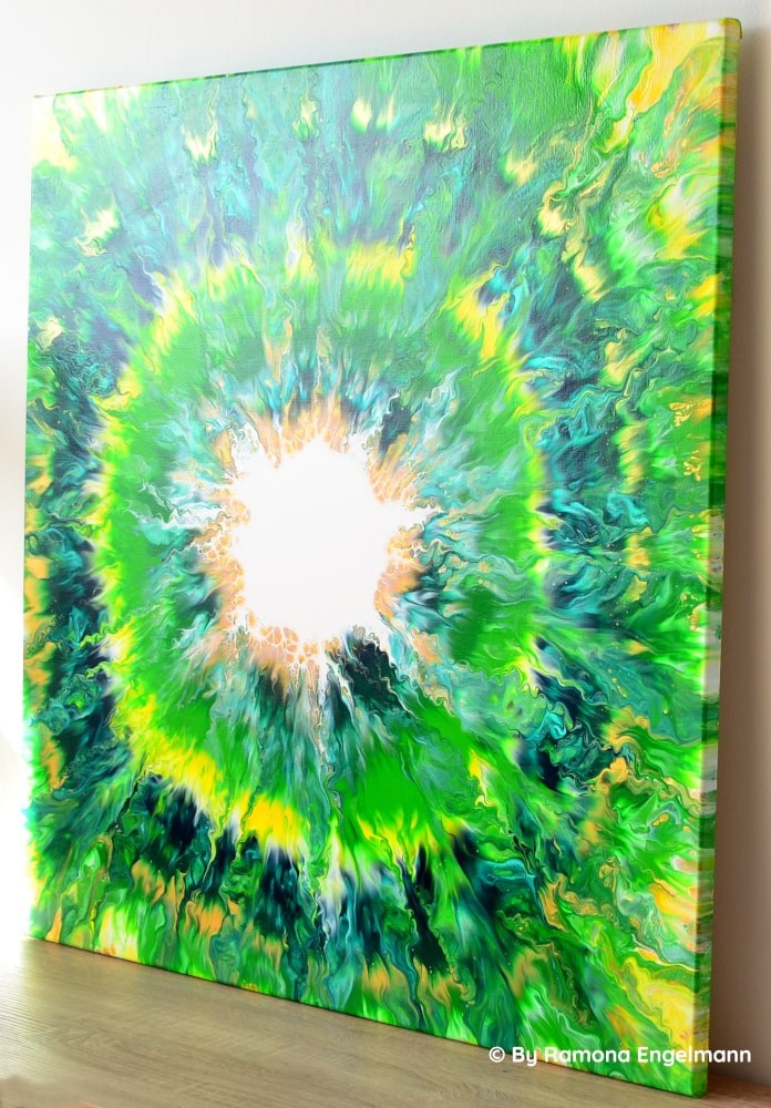 Kunstwerk Power of Positivity Ansicht Seite