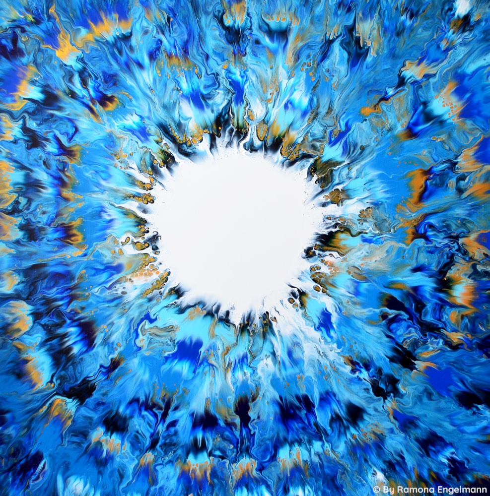 Kunstwerk Powerful Heart Komplettansicht