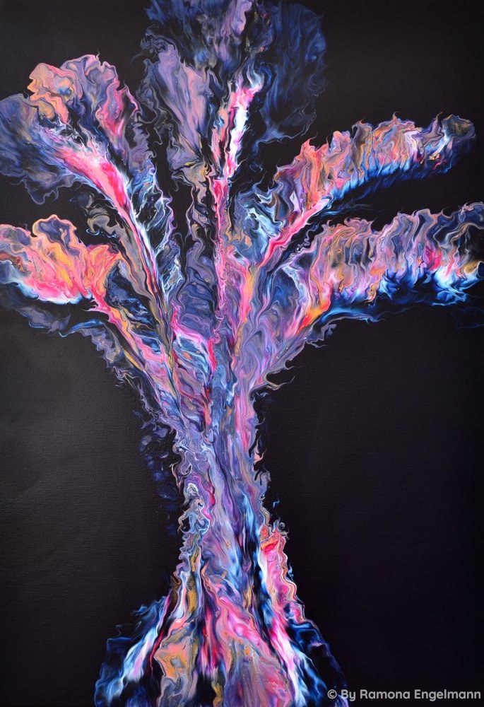 Kunstwerk Tree of Wishes Komplettansicht