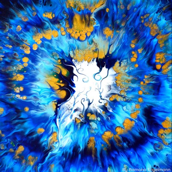 Kunstwerk Blue Spirit - Ramona Engelmann