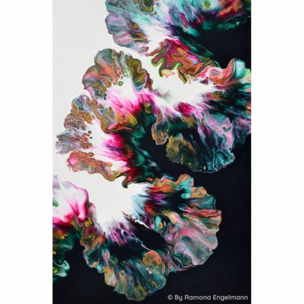 Kunstwerk Vibrant Flowers - Ramona Engelmann